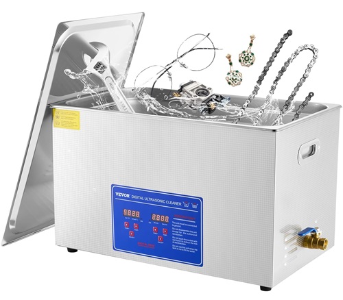 Ultrasonic Jewelry Cleaner with Digital Timer and Heater