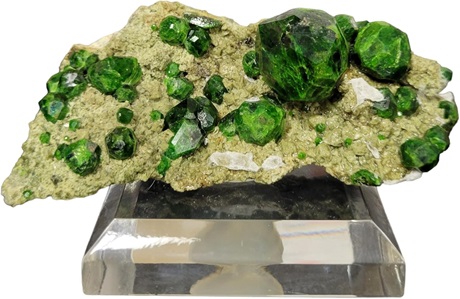 Demantoid Garnet Asia Crystal Mineral Stone Healing