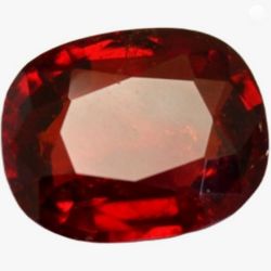 Natural Red Garnet Oval shape